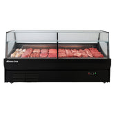 78'' Alaska-Line Square Deli and Meat Display Cooler with Storage HIT-817