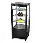 17'' Omcan Single Door Countertop Refrigerated Display Case 2.9 Cu.Ft - 25826