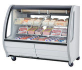 56" Pro-Kold Deli & Merchandise Display Case White 21 Cu.Ft. Capacity, DDC-60W