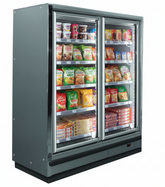 62" Alaska Line Two Glass Door Freezer - Cooler Remote HIT-41