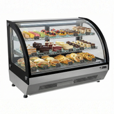 28″ EFI Curved Glass Countertop Display Refrigerator 4.2 Cu.Ft - CGCM-CT-2727