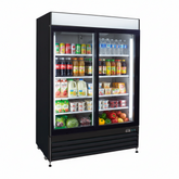 55'' EFI 2 Swing Glass Door Cooler 43.5 Cu.Ft. C2-54GDVC