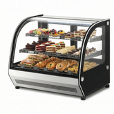 36'' CHEF Refrigerated Countertop Display Case Curved - LISA-90C