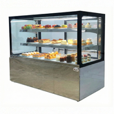 60" CHEF Floor Display Pastry Cooler 20.4 Cu.Ft - HIT-604