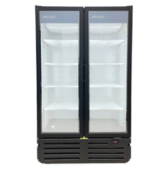 48" Pro-Kold Double Glass Door Merchandise Cooler 23.8 Cu.Ft., VC-43