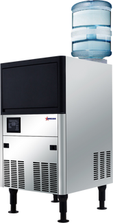 20″ Ice Maker Machine with Dual Water Input and 33 lb. Ice Bin – Ice Yield 80 lb. per Day, Energy Star 48054