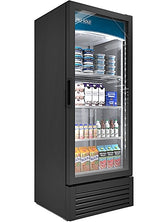 25" Pro-Kold Single Glass Door Cooler - 7.8 Cu.Ft VC-12