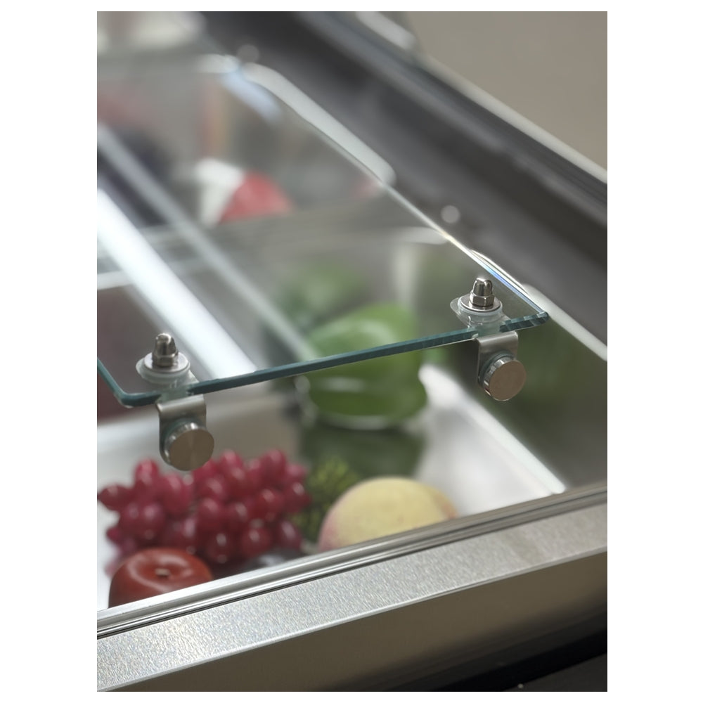 63'' Alaska-Line Salad Prep Table with GN Pan HIT-36