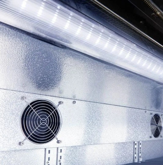 35'' Alaska-Line Sliding Door Back Bar Cooler 208L Capacity, HIT-25