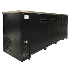 91'' CHEF Draft Beer Cooler Triple Door Two Tap Towers UDD-4