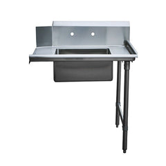 36'' Omcan Right Side Soiled Dish Table with Sink 28483