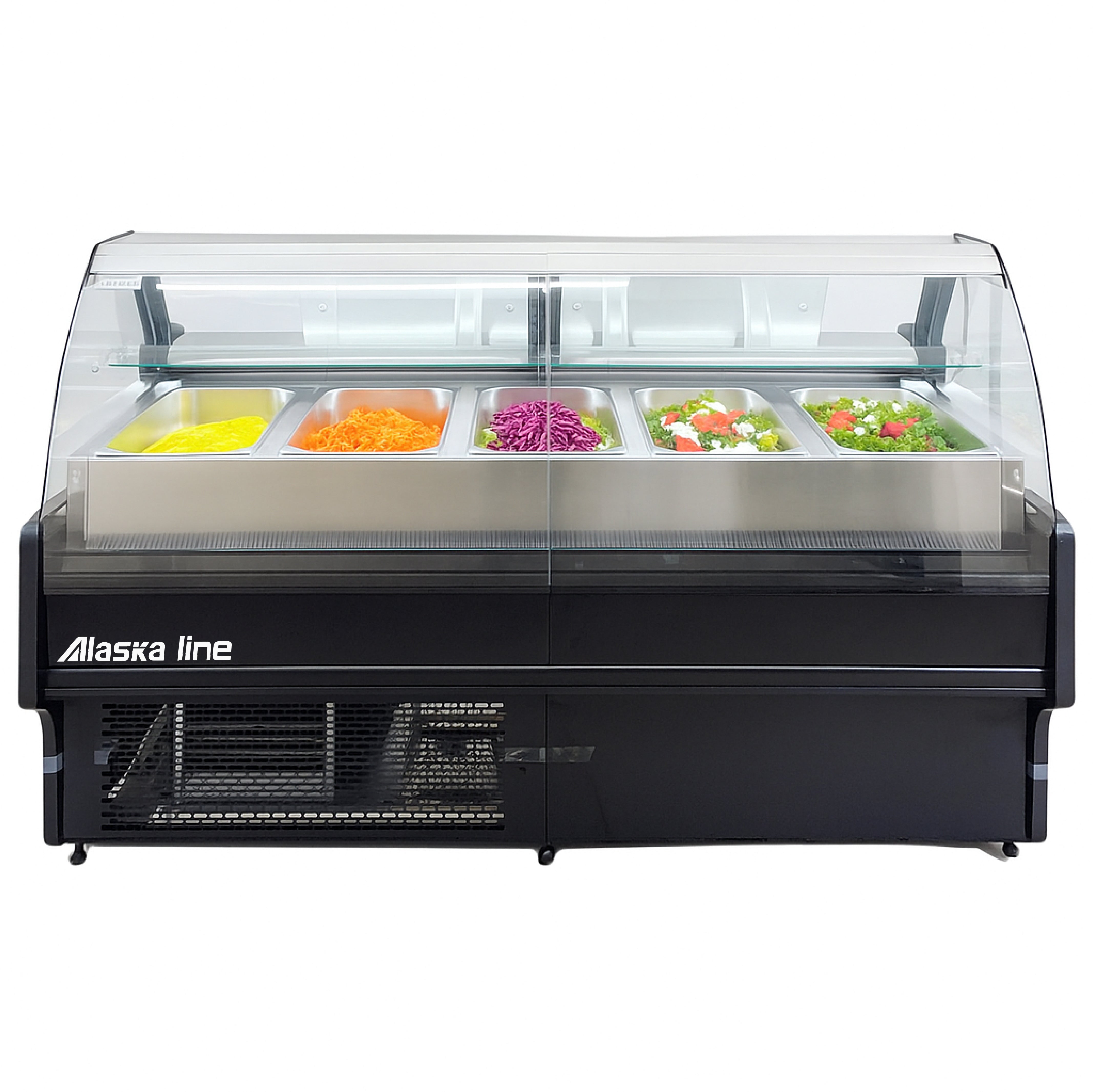 77'' Alaska-Line Salad Prep Table with Storage & GN Pan HIT-37