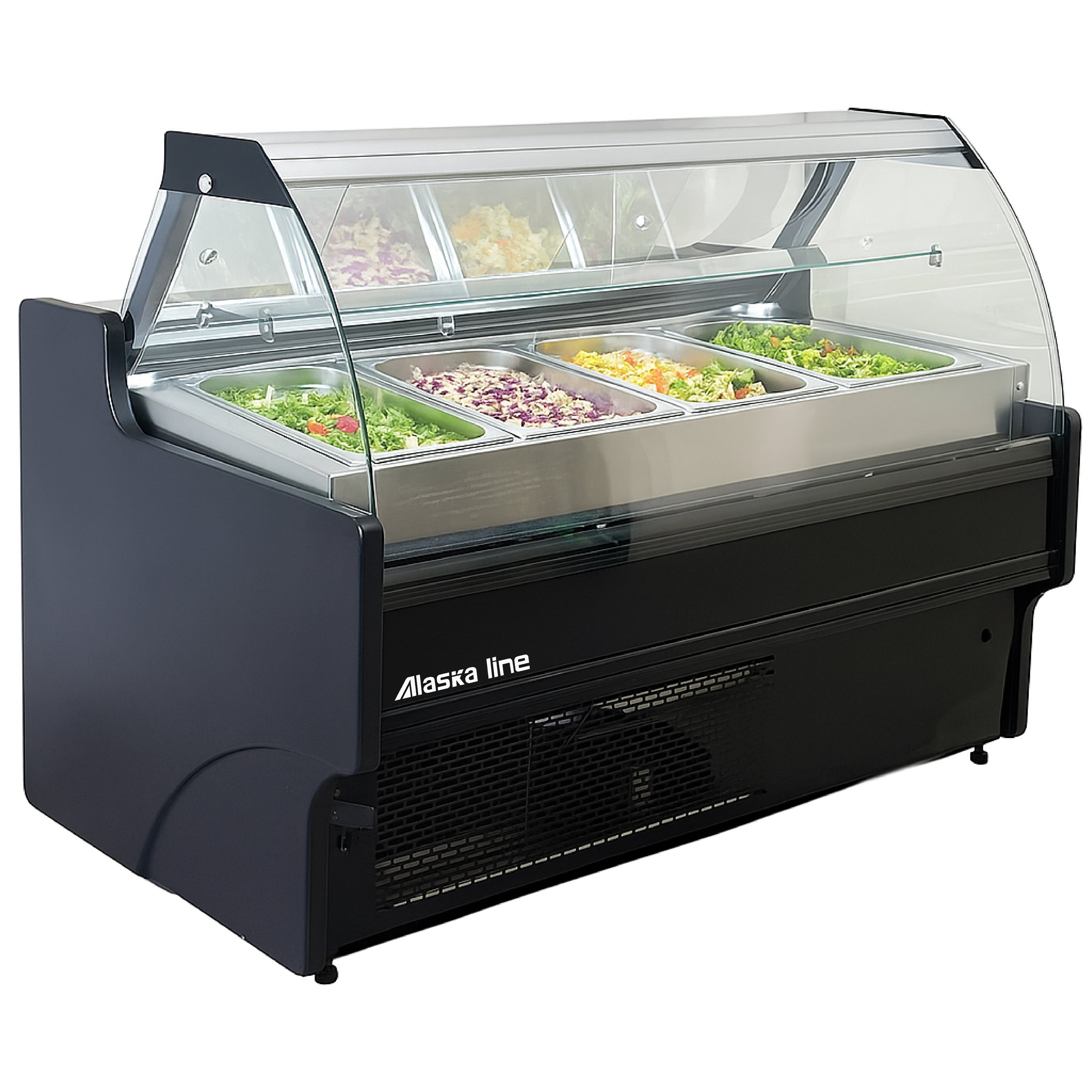 63'' Alaska-Line Salad Prep Table with GN Pan HIT-36