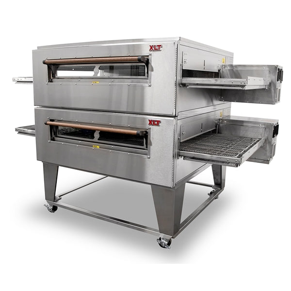 32'' XLT Double Deck Natural Gas Pizza Conveyor Oven XLT-3255H-2