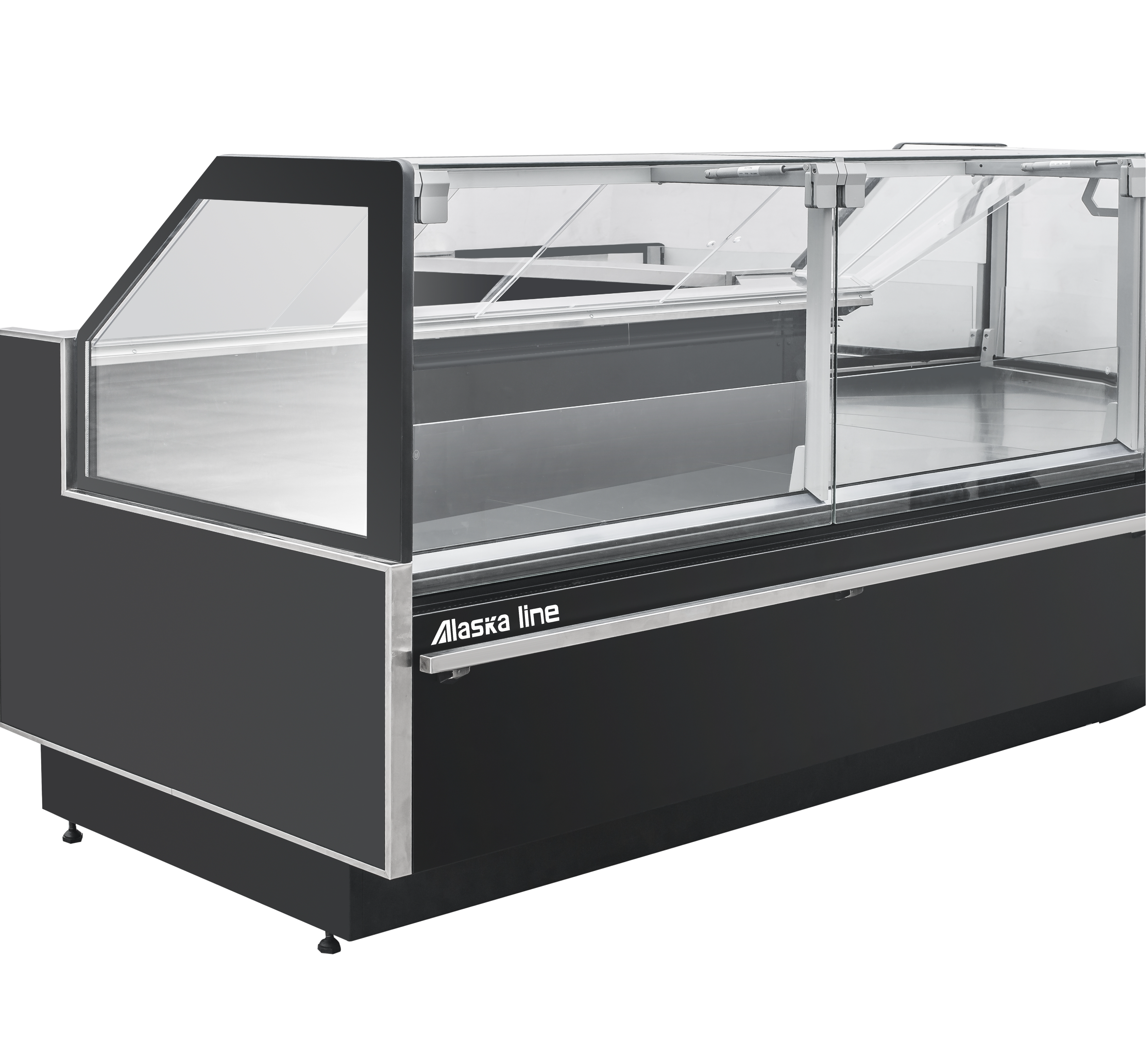 77'' Alaska-Line Slim Deli/Meat Square Glass Showcase HIT-38