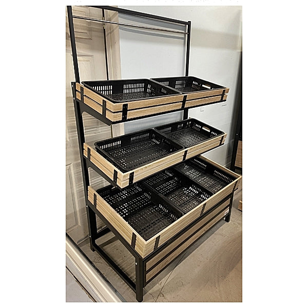 49'' Fruit & Vegetable Single Side Rack HBR-3002