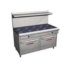 60" Southbend Ultimate Gas Range 10 Burner & 2 Ovens X-4601DD