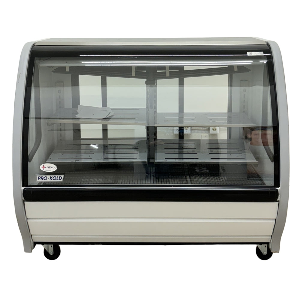 56" Pro-Kold Deli & Merchandise Display Case White 21 Cu.Ft. Capacity, DDC-60W