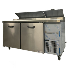 67'' Pro-Kold Double Door Pizza Prep Table PPT-67-11