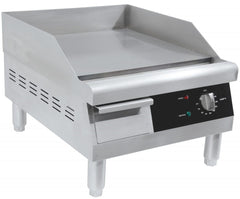 16'' Omcan Countertop Stainless Steel Electric Griddle 43212