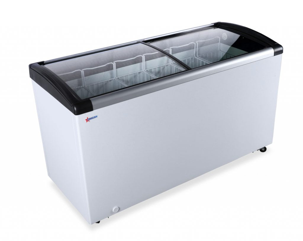 57'' Omcan Ice Cream Reach In Chest Freezer, 9.3 cu.ft - 47754
