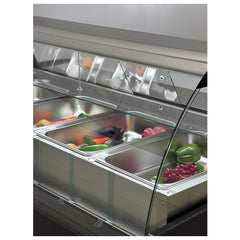 63'' Alaska-Line Salad Prep Table with GN Pan HIT-36