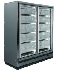 62" Alaska Line Two Glass Door Freezer - Cooler Remote HIT-41