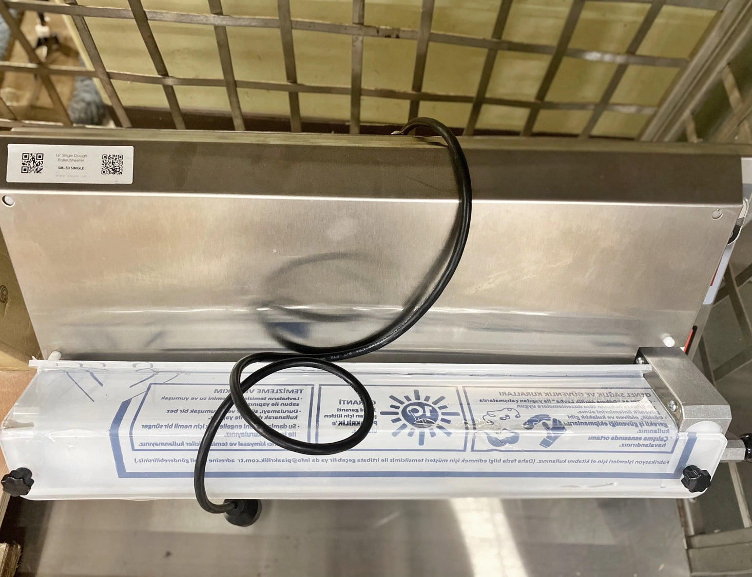 16" CHEF Single Roller Dough Sheeter SM-50 SINGLE