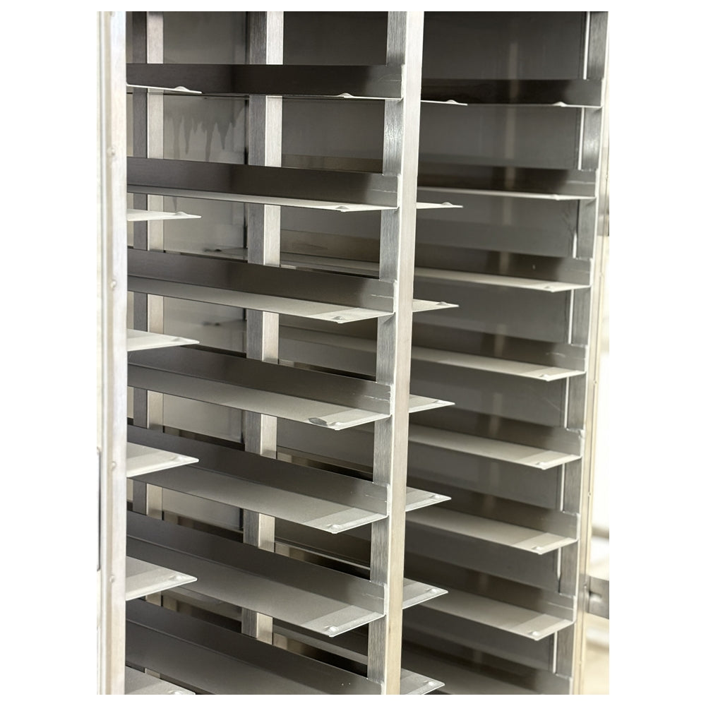 22 Tray Food Pan Cart Used FOR01486