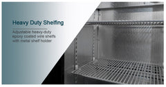 35'' Alaska-Line Sliding Door Back Bar Cooler 208L Capacity, HIT-25