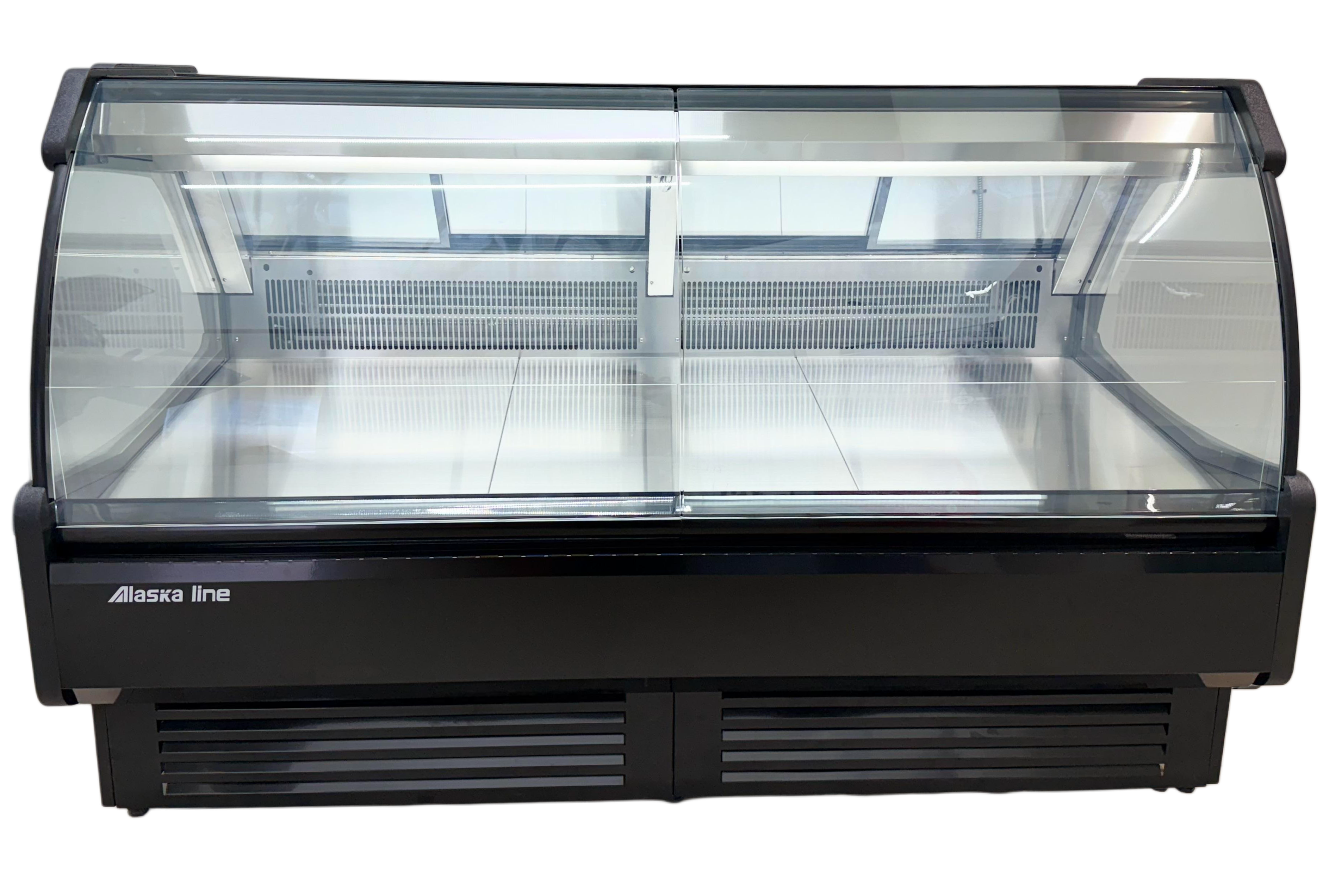 77'' Alaska-Line Gravity Cooling Meat/Deli Display Cooler Remote or Self-Contain Options HIT-44