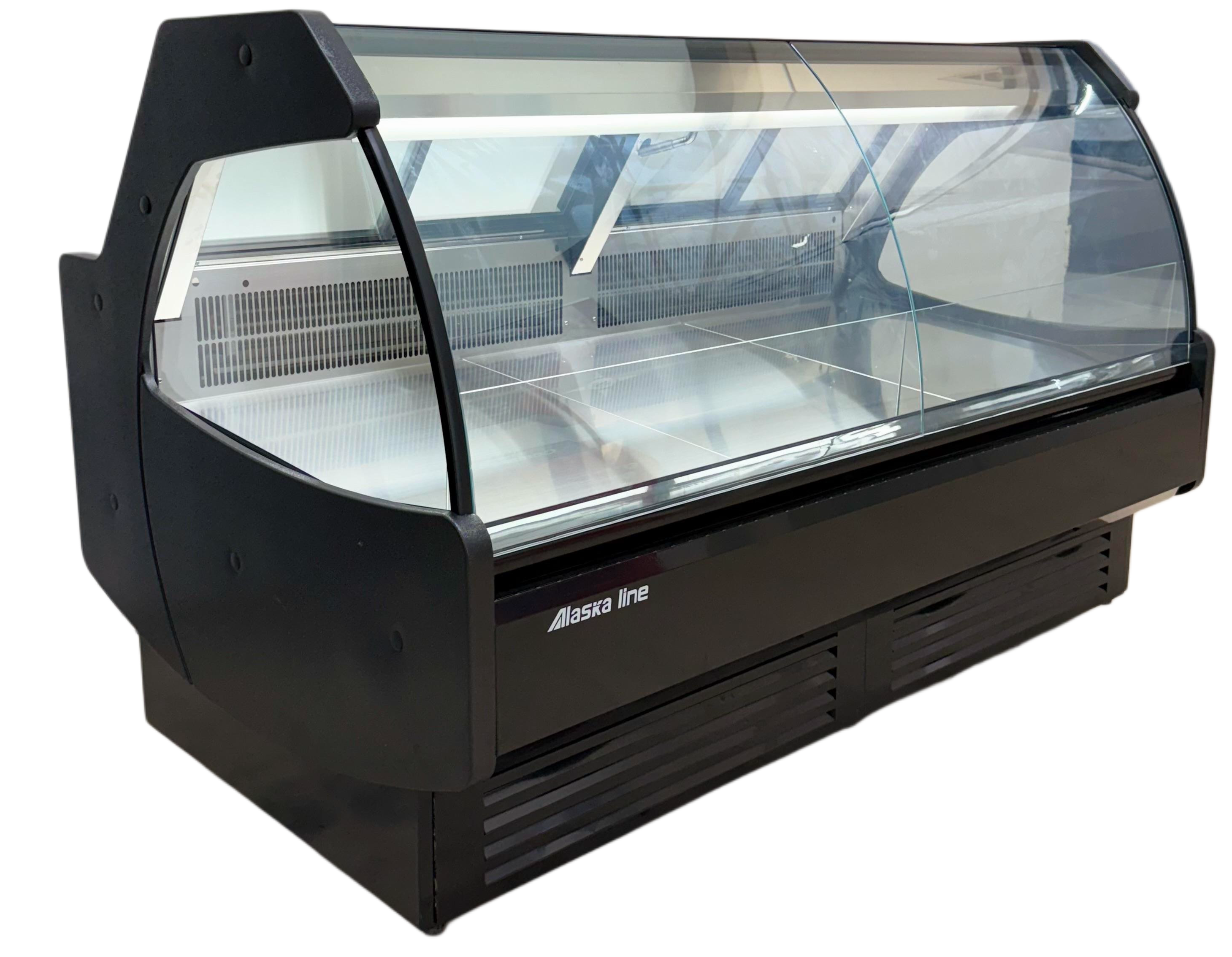 77'' Alaska-Line Gravity Cooling Meat/Deli Display Cooler Remote or Self-Contain Options HIT-44
