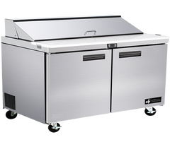 60″ EFI 2 Door Sandwich/Salad Prep Refrigerator CSDR2-60VC