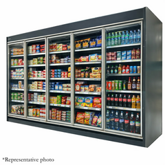 123'' Alaska-Line Multideck Remote Compressor Cooler with 5 Swing Doors HIT-1000