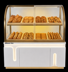 Alaska Line 55'' Pastry Dry Display Case HIT-02B
