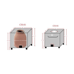 32" Morni Charcoal Operated Tandoori Oven CH-01
