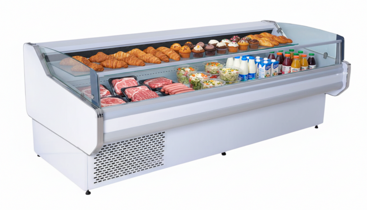 Alaska Line 52.3” Open Air Grab & Go Cooler Plug-In HIT-183C