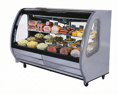 74'' Pro-Kold Deli Case Stainless Steel 28 Cu.Ft DDC-80SS