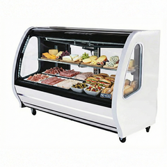 74'' Pro-Kold Deli & Merchandise Display Case White 28 Cu.Ft - DDC-80W