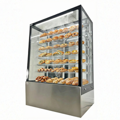 48'' CHEF Pastry Display Warmer Square Glass HD-1206S