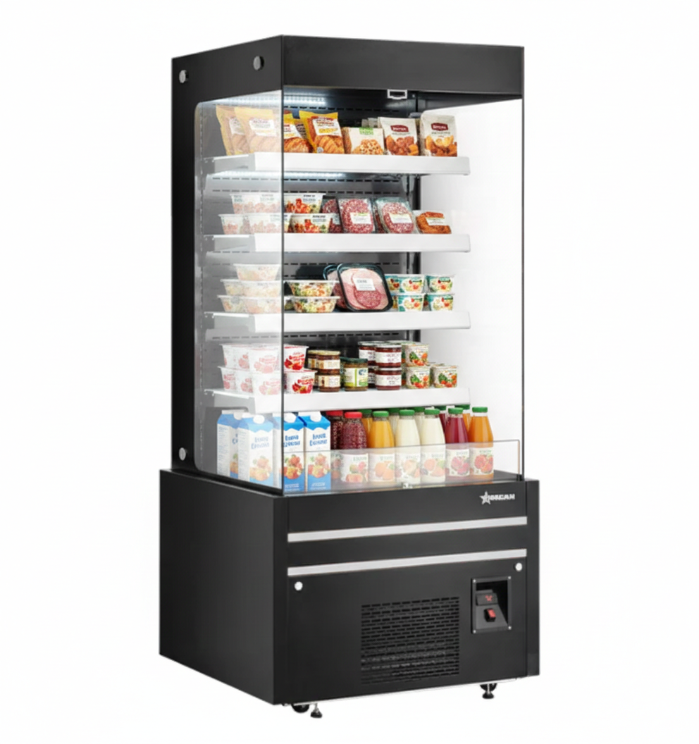 36” Grab-and-Go Black Open Front Refrigerated Showcase 19.77 cu.ft. (560 L) 48377