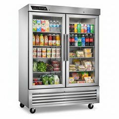 54'' Centerline by Traulsen Half Glass Door Cooler Left/Right Hinge 45.1 Cu.Ft., CLBM-49R-HG-LR