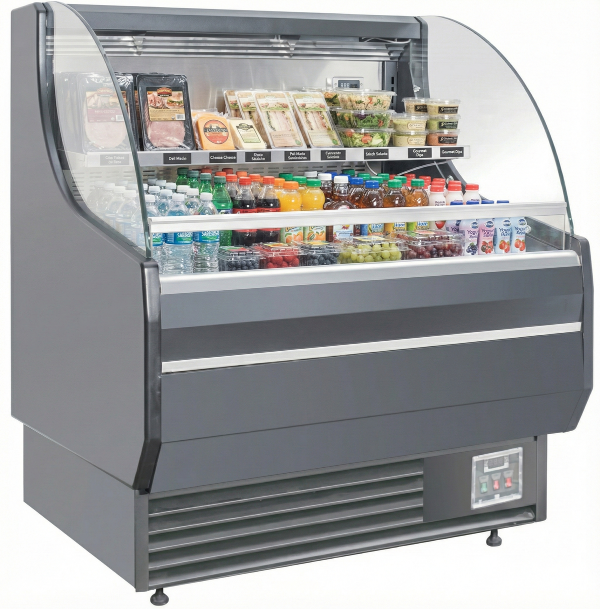 Alaska Line 50.7” Open Air Grab & Go Cooler HIT-232