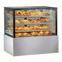 36'' CHEF Pastry Display Warmer Rectangle Glass HD-903S