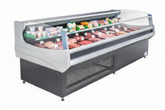 Alaska Line 101.9” Open Air Grab & Go Cooler Plug-In HIT-181C