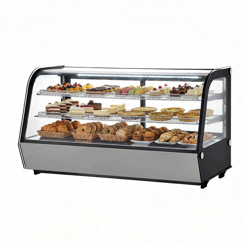 48" Omcan Countertop Refrigerated Display Case 7.1 Cu.Ft - 44631