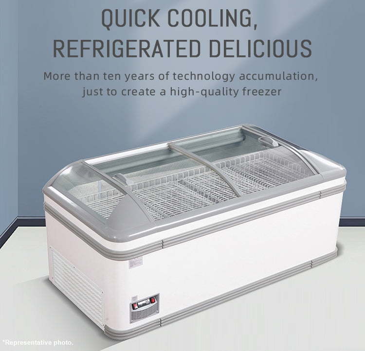 98'' CHEF Island Freezer Commercial Super Size VENUS-250