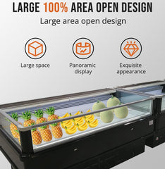 80'' Alaska-Line Double Temperature Island Freezer HIT-5