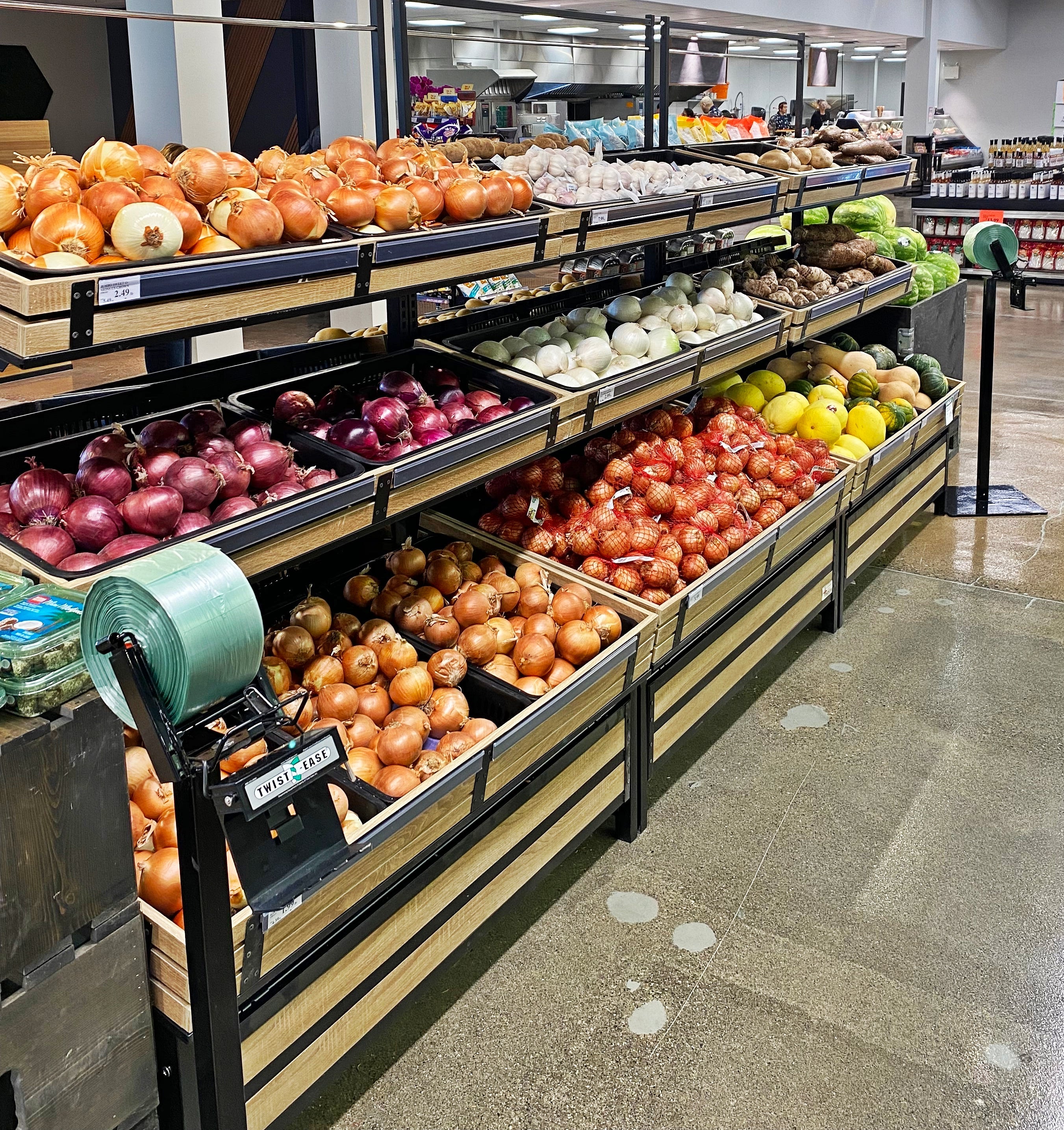 49" Double Side Vegetable & Fruit Rack HBR-3000
