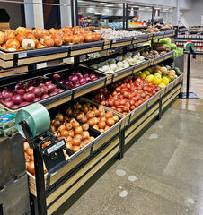 49" Double Side Vegetable & Fruit Rack HBR-3000